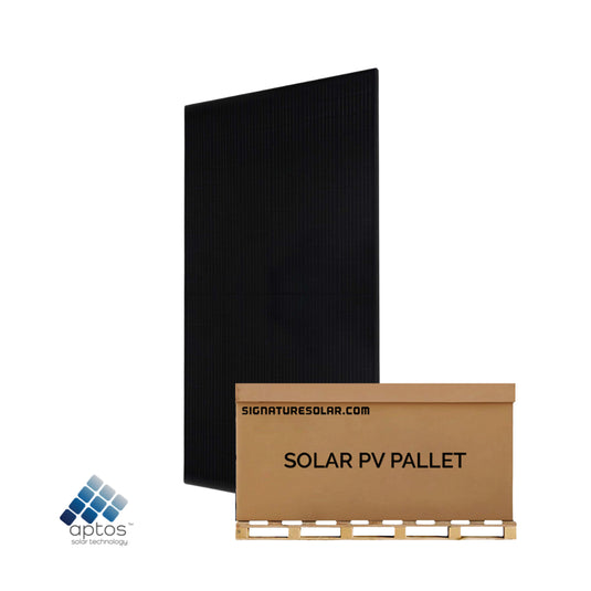 Aptos Pallet of 440W Monofacial Solar Panels | 31 Panels 1400087-31