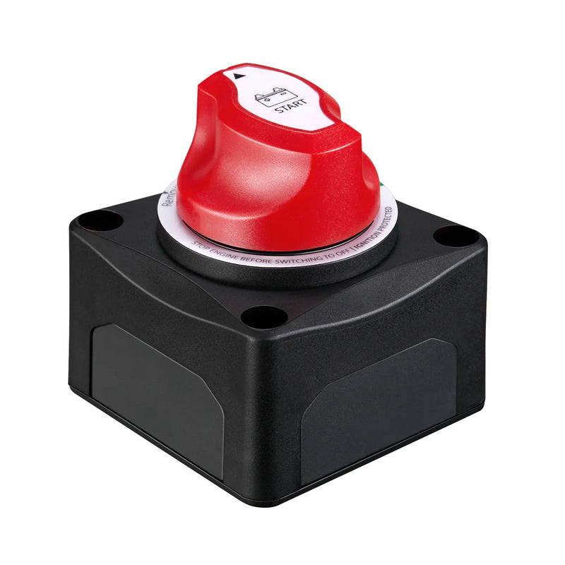 Load image into Gallery viewer, Rich Solar 275A On/Off Battery Switch | 275 Amp DC Switch with Removable Knob for Isolation and Safety | Easy Install RS-BS275
