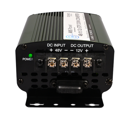 Aims 10 Amp 48V to 12V DC-DC Step Down Converter for Boats, Golf Carts and Lights CON10A4812