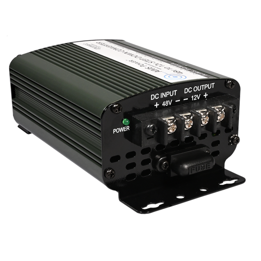 Aims 10 Amp 48V to 12V DC-DC Step Down Converter for Boats, Golf Carts and Lights CON10A4812