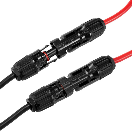 Rich Solar 10AWG Solar Connector to SAE Adapter | Connect Solar Panel Connectors to SAE Plug RS-M2S