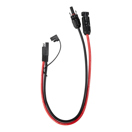 Rich Solar 10AWG Solar Connector to SAE Adapter | Connect Solar Panel Connectors to SAE Plug RS-M2S