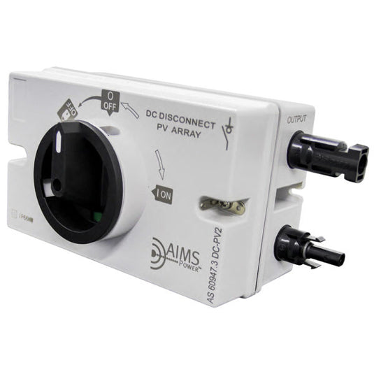 AIMS Power Solar PV DC Quick Disconnect Switch 1200V 32 Amps