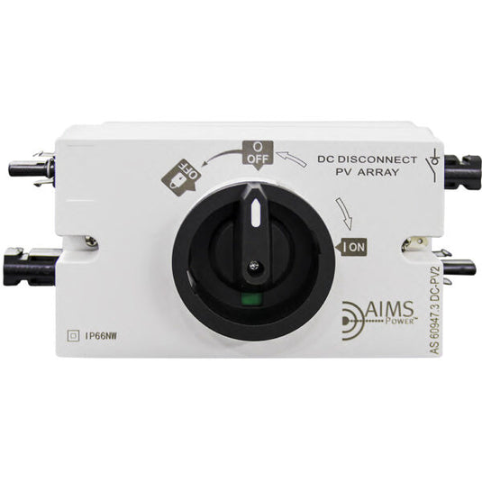 AIMS Power Solar PV DC Quick Disconnect Switch 1200V 32 Amps