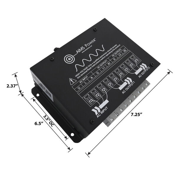 Load image into Gallery viewer, Aims Energy Management Switch to Prevent Tripping of Breakers PRM1000W24120S
