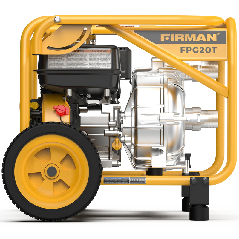 Load image into Gallery viewer, Firman 2-Inch Portable High Pressure Water and Semi-Trash Pump fpg20t
