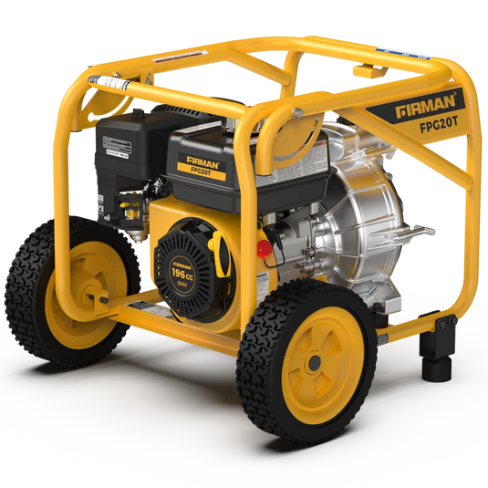 Firman 2-Inch Portable High Pressure Water and Semi-Trash Pump fpg20t