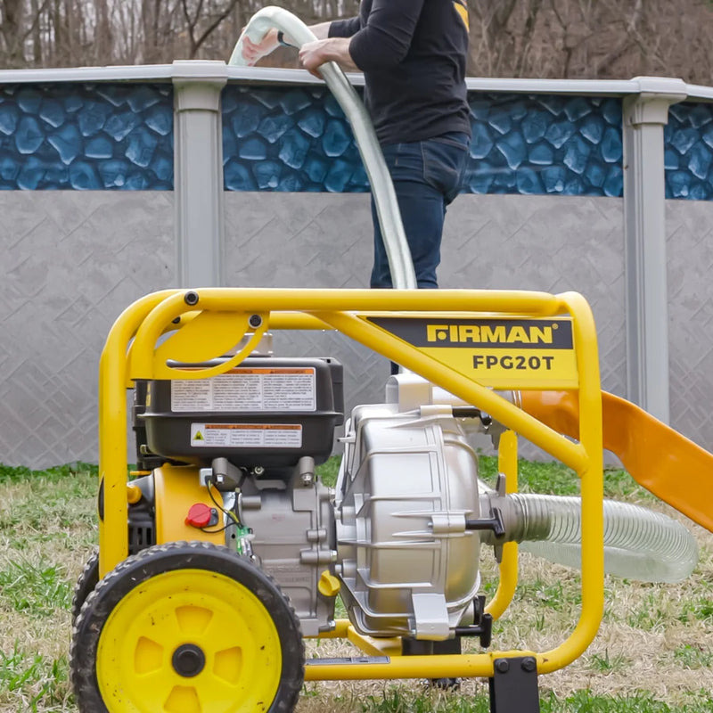 Load image into Gallery viewer, Firman 2-Inch Portable High Pressure Water and Semi-Trash Pump fpg20t
