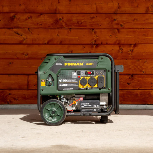 Firman LPG Portable Generator 4100W Electric Start l03391 - Backup Generator Store