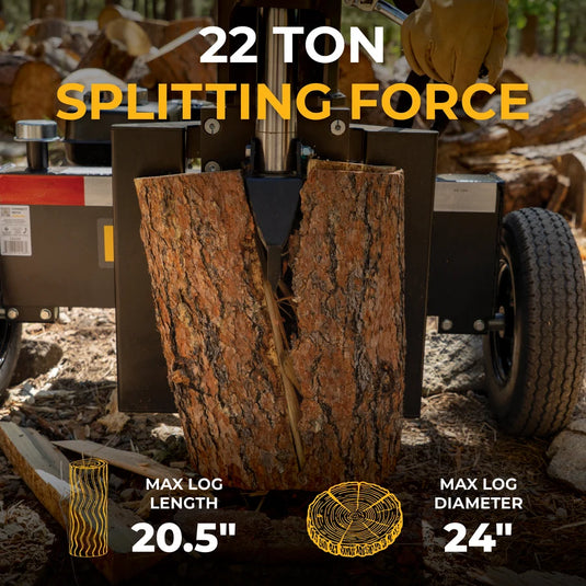 Firman 22-Ton Gas Powered Hydraulic Log Splitter gs2206