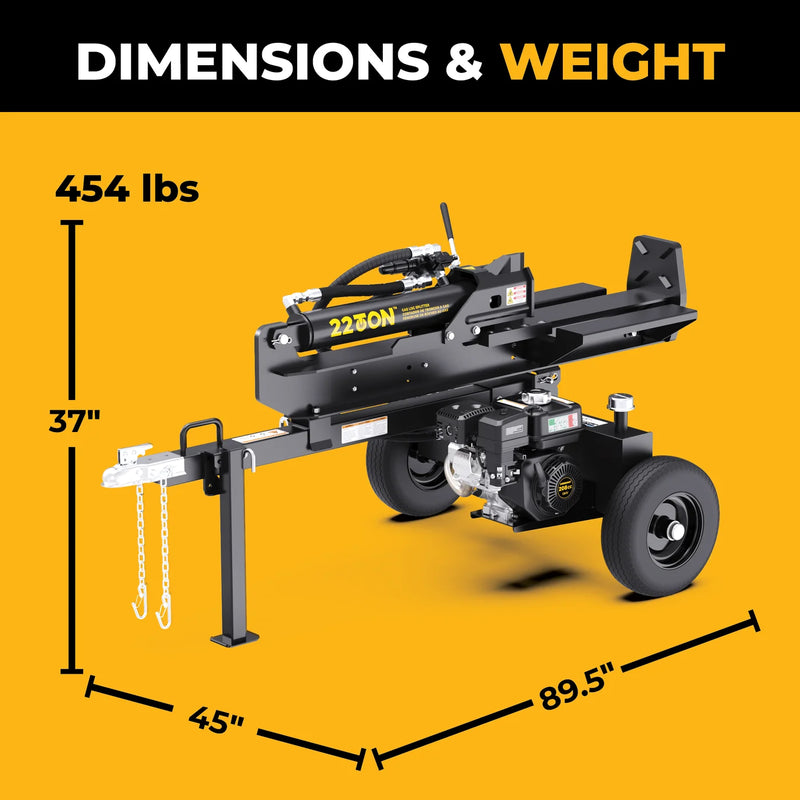 Load image into Gallery viewer, Firman 22-Ton Gas Powered Hydraulic Log Splitter gs2206
