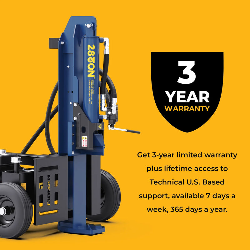 Load image into Gallery viewer, Firman 28-Ton Gas Powered Hydraulic Log Splitter gs2801
