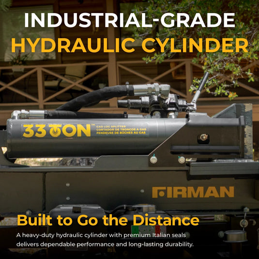 Firman 33-Ton Gas Powered Hydraulic Log Splitter gs3301