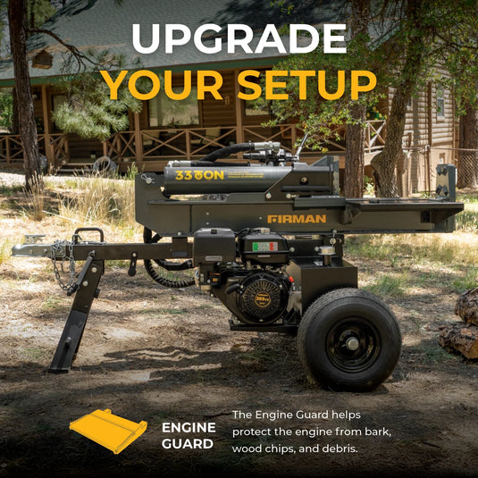 Firman 33-Ton Gas Powered Hydraulic Log Splitter gs3301