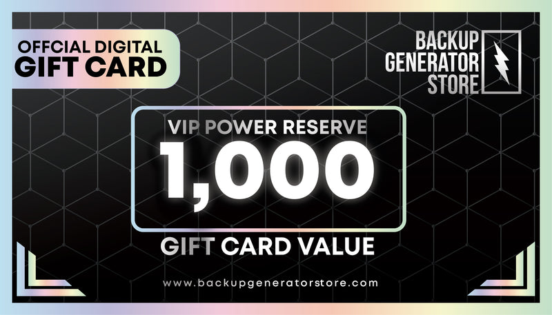 Load image into Gallery viewer, Backup Generator Store Gift Card
