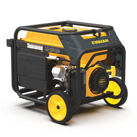 Firman Dual Fuel 4550W Portable Generator Electric Start with CO Alert H03654