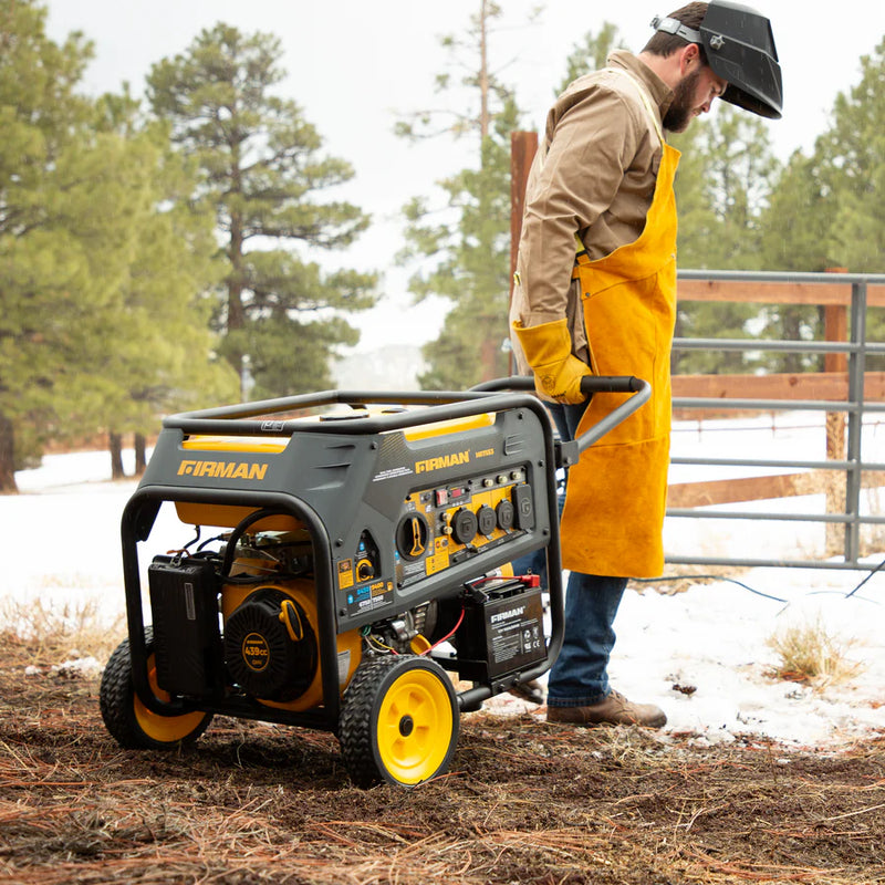 Load image into Gallery viewer, Firman Dual Fuel Portable Generator 9400W Electric Start 120/240V with CO Alert h07553
