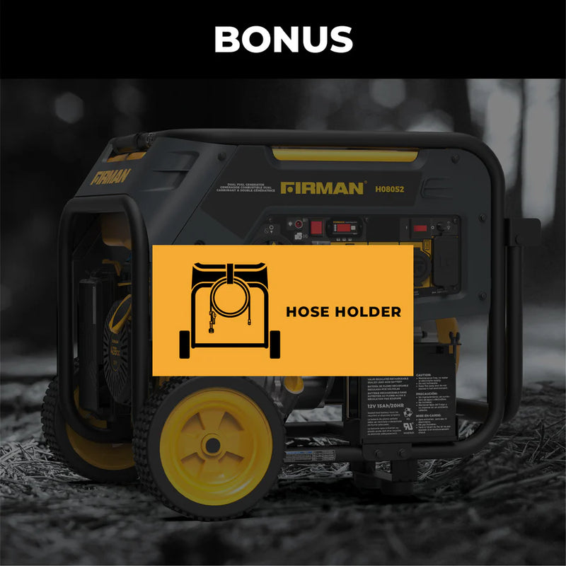 Load image into Gallery viewer, Firman Dual Fuel Portable Generator 10000W Electric Start 120/240V with CO alert h08052
