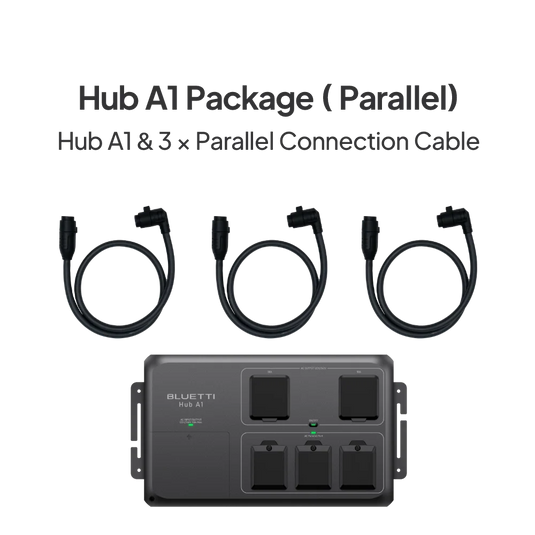 BLUETTI Hub A1 Package 3X Cable ( Parallel) US20250918CB92FB