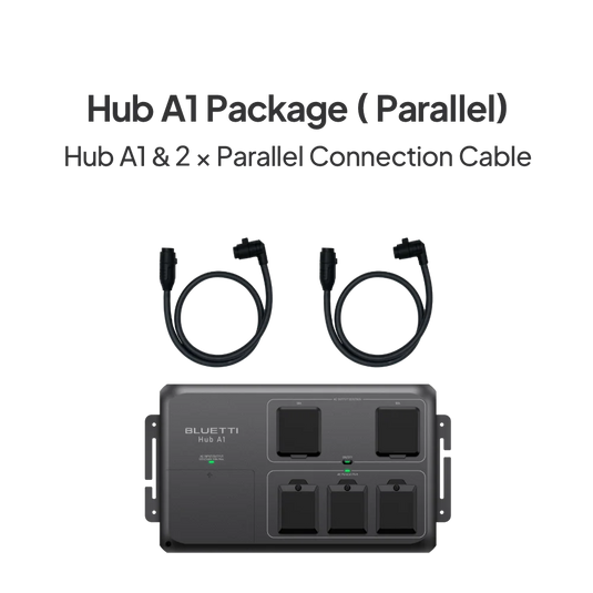 BLUETTI Hub A1 Package 2X Cable  ( Parallel) US20250918E2992F