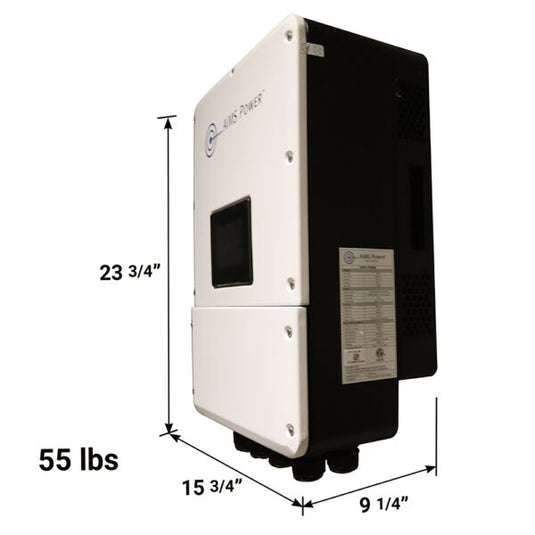 Aims KIT Hybrid Pure Sine Inverter Charger & Battery Bank 9.6 kW Inverter Output | 28,800 Watt Hour Battery Bank KITHY9612BAT