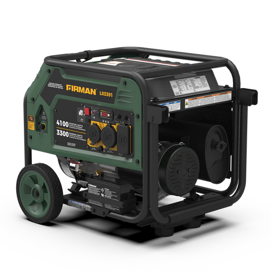 Firman LPG Portable Generator 4100W Electric Start l03391 - Backup Generator Store