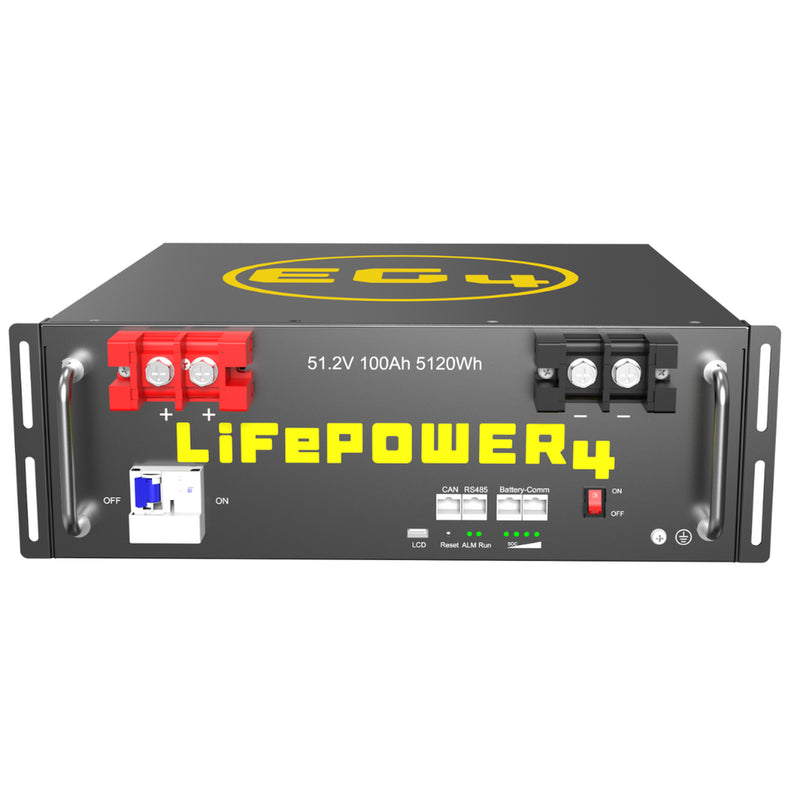 Load image into Gallery viewer, EG4 | LifePower4 V2 Lithium Battery | 48V 100AH | Server Rack Battery
