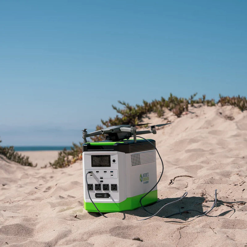 Load image into Gallery viewer, Nature's Generator High Capacity Expandable Lithium 1800 Power Station NGLGN18
