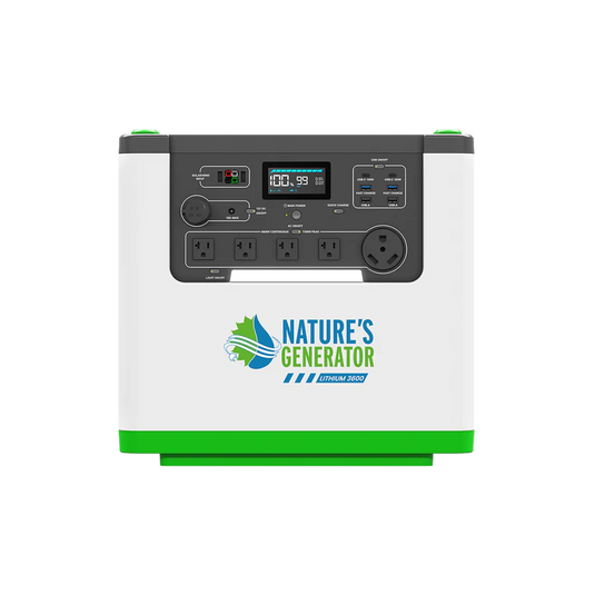 Nature's Generator Lithium 3600 Power Station NGLGN36