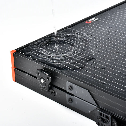 Rich Solar MEGA 100 Portable Briefcase Charging Kit | 100 Watt Portable Solar Panel | Premium 12V Portable Solar Panel for Generators, Boats, Power Stations | High Efficiency RS-X100BC