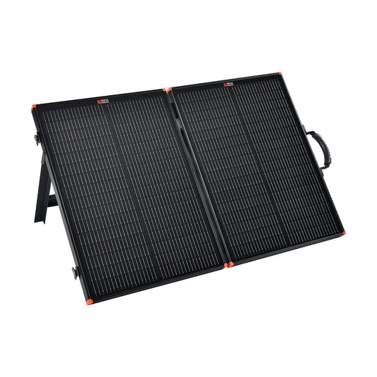 Rich Solar MEGA 100 Portable Briefcase Charging Kit | 100 Watt Portable Solar Panel | Premium 12V Portable Solar Panel for Generators, Boats, Power Stations | High Efficiency RS-X100BC