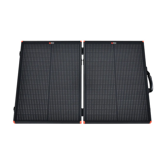 Rich Solar MEGA 100 Portable Briefcase Charging Kit | 100 Watt Portable Solar Panel | Premium 12V Portable Solar Panel for Generators, Boats, Power Stations | High Efficiency RS-X100BC