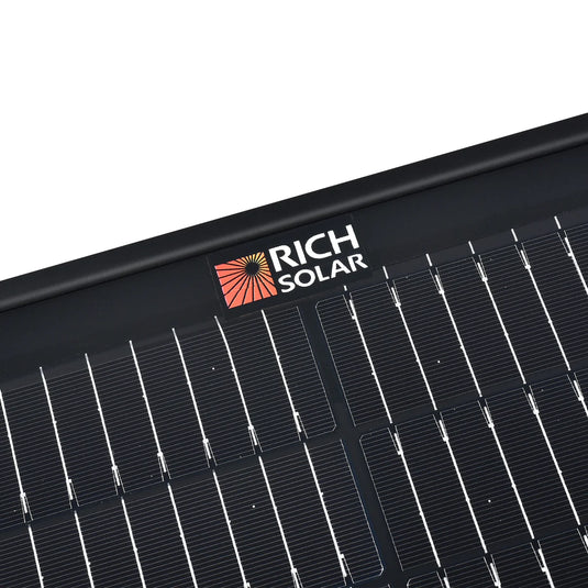 Rich Solar MEGA 100 Portable Briefcase Charging Kit | 100 Watt Portable Solar Panel | Premium 12V Portable Solar Panel for Generators, Boats, Power Stations | High Efficiency RS-X100BC