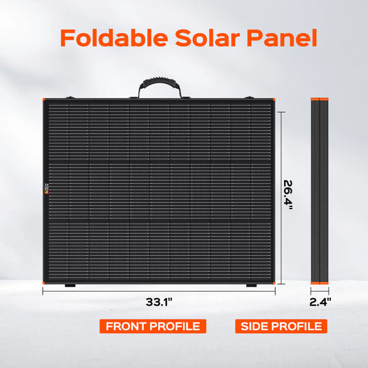 Rich Solar MEGA 200 Portable Briefcase Solar Panel | 200 Watt Portable Solar Panel | Powerful 12V Portable Solar Panel for Generators, Power Stations, Campers | High Efficiency RS-X200B