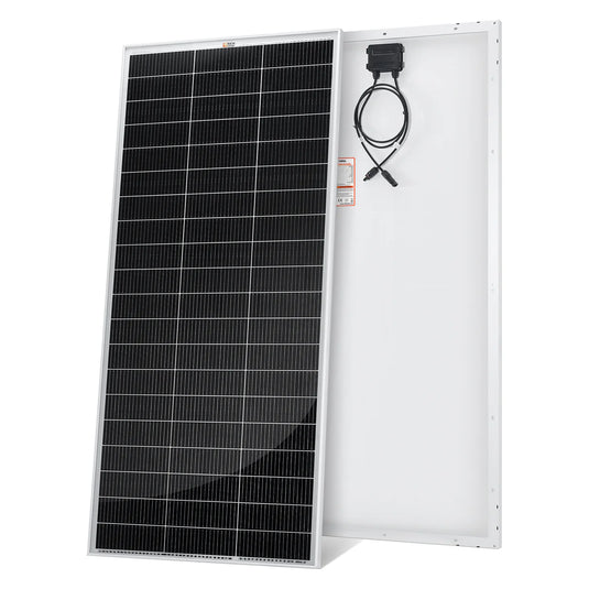 Rich Solar MEGA 200 PRO | 200 Watt 24 Volt Solar Panel | Premium 24V Off-Grid Solar Panel for RVs, Trailers, Cabins | 25-Year Output Warranty RS-M200D