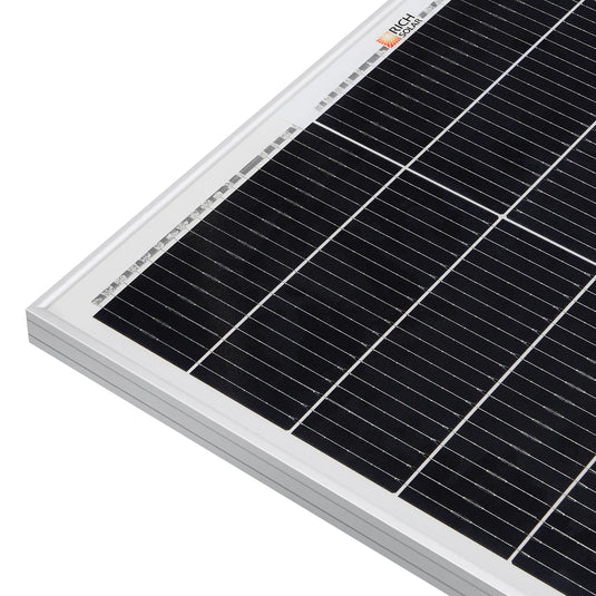 Rich Solar MEGA 200 PRO | 200 Watt 24 Volt Solar Panel | Premium 24V Off-Grid Solar Panel for RVs, Trailers, Cabins | 25-Year Output Warranty RS-M200D