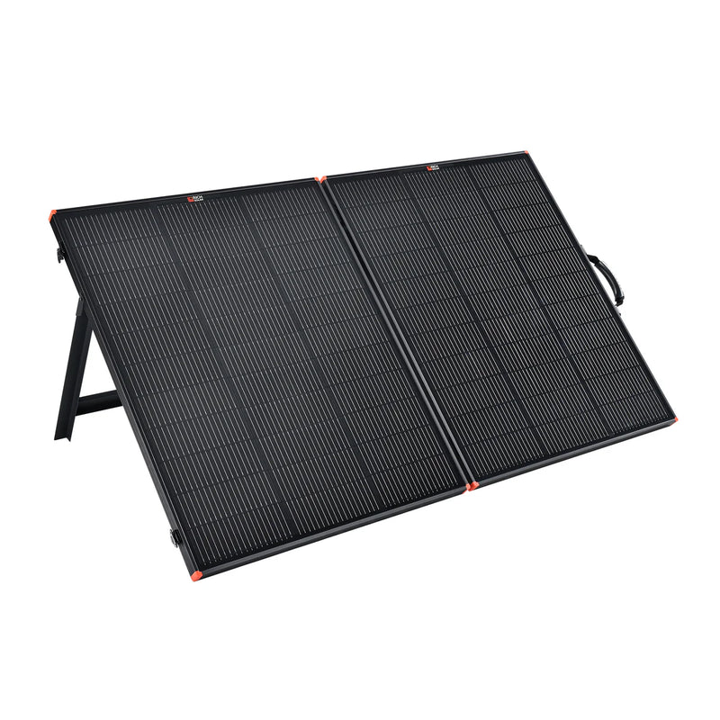 Load image into Gallery viewer, Rich Solar MEGA 200 Portable Briefcase Solar Panel | 200 Watt Portable Solar Panel | Powerful 12V Portable Solar Panel for Generators, Power Stations, Campers | High Efficiency RS-X200B
