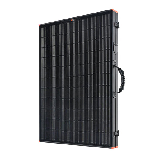 Rich Solar MEGA 200 Portable Briefcase Solar Panel | 200 Watt Portable Solar Panel | Powerful 12V Portable Solar Panel for Generators, Power Stations, Campers | High Efficiency RS-X200B
