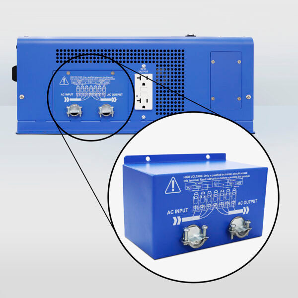Load image into Gallery viewer, AIMS 3000 Watt Pure Sine Inverter 100A Charger with 120/240V 30A &amp; 50A Transfer PICOGLF3K12050BY
