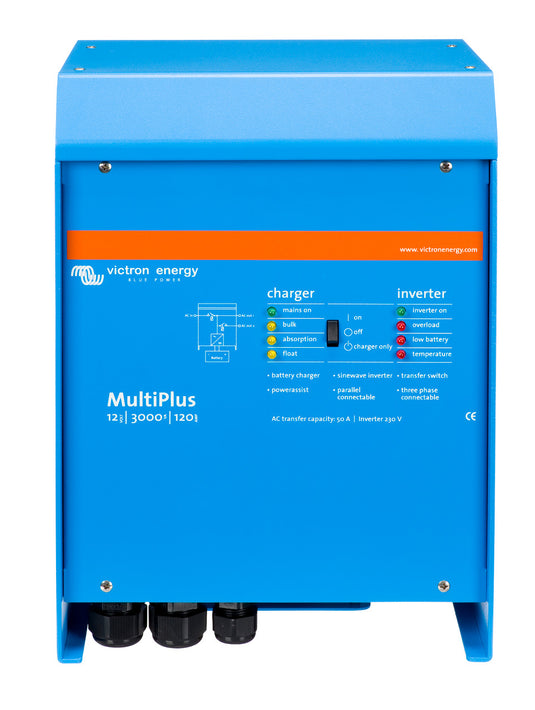 Victron MultiPlus 12/3000/120-50 120V VE.Bus (UL 1741 & 458) 1593139