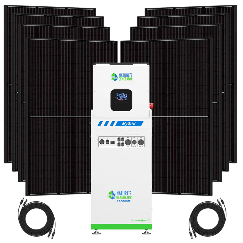 Load image into Gallery viewer, Nature's Generator MyGrid 10K Solar Generator for Home NGMGTNAUA
