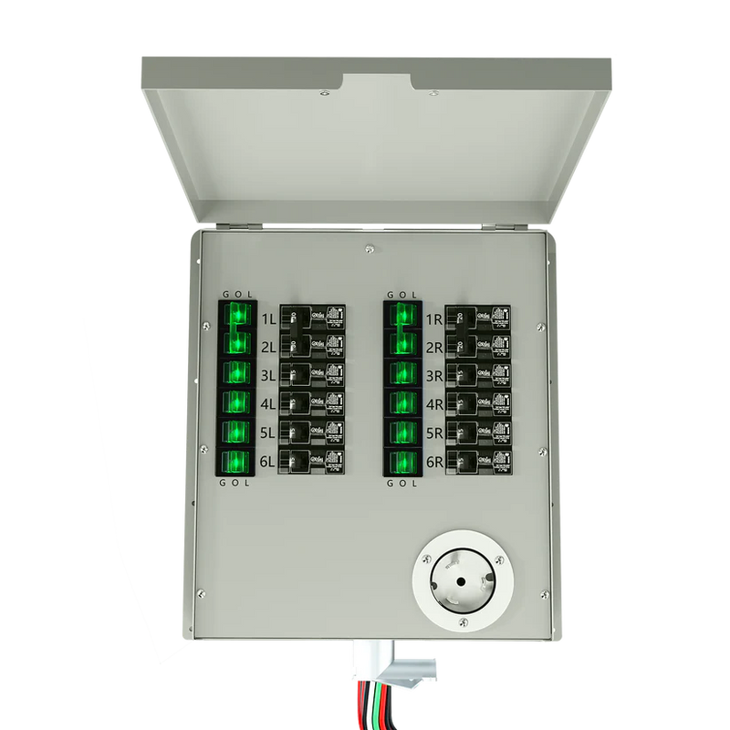 Load image into Gallery viewer, Nature Generator's 12-Circuit 120/240V 50A Non-Automatic Transfer Switch NGPHPTK3
