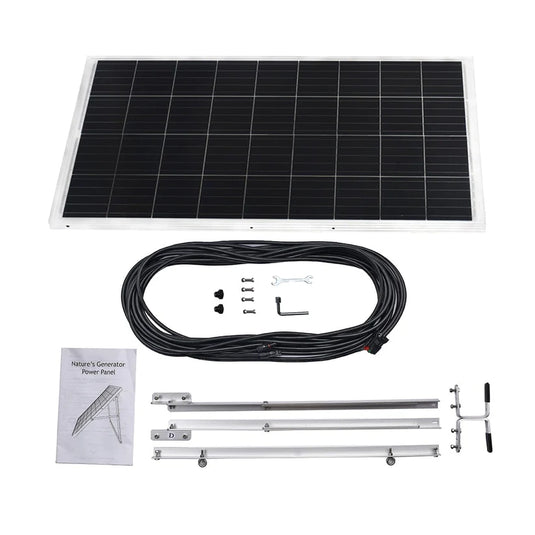 Nature's Generator Elite + 2X100W Rigid Panel HKNGAUEL