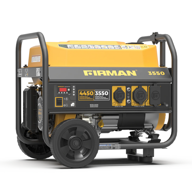 Load image into Gallery viewer, Firman Gas Portable Generator 4450W Recoil Start 120V p03502 - Backup Generator Store
