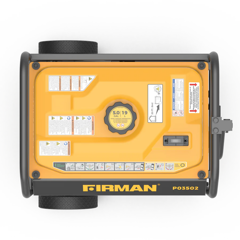 Load image into Gallery viewer, Firman Gas Portable Generator 4450W Recoil Start 120V p03502 - Backup Generator Store
