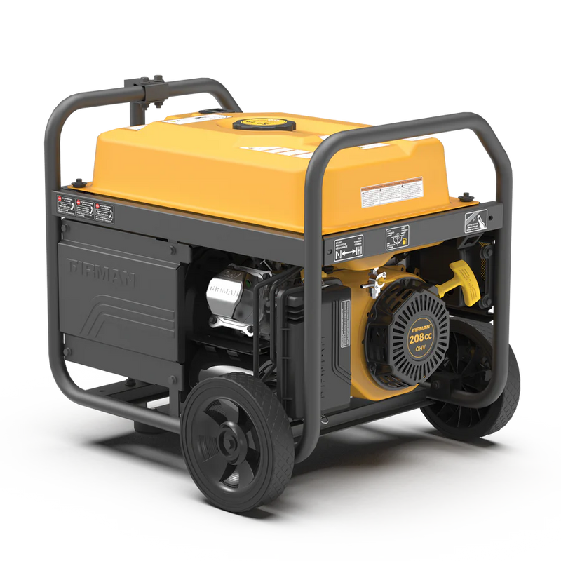 Load image into Gallery viewer, Firman Gas Portable Generator 4450W Recoil Start 120V p03502 - Backup Generator Store
