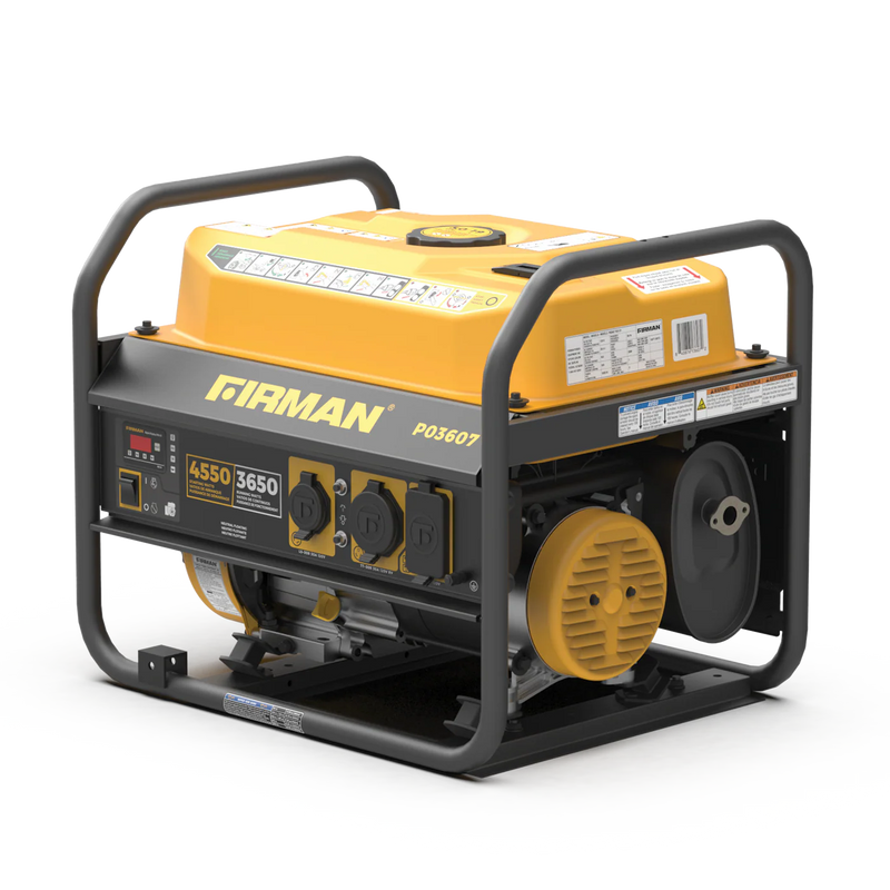 Load image into Gallery viewer, Firman Gas Portable Generator 4550W Recoil Start p03607 - Backup Generator Store
