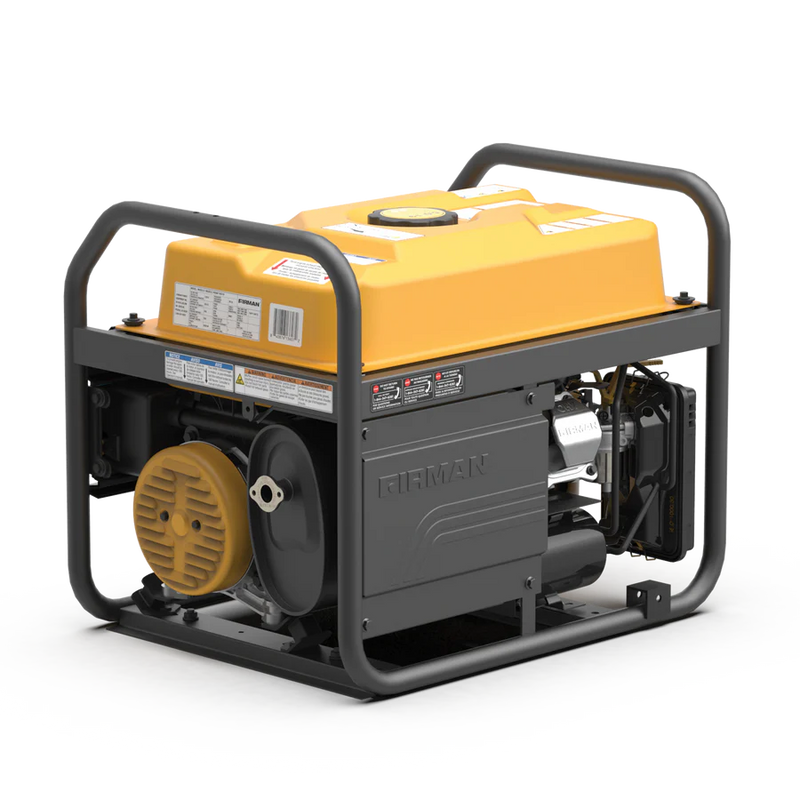Load image into Gallery viewer, Firman Gas Portable Generator 4550W Recoil Start p03607 - Backup Generator Store

