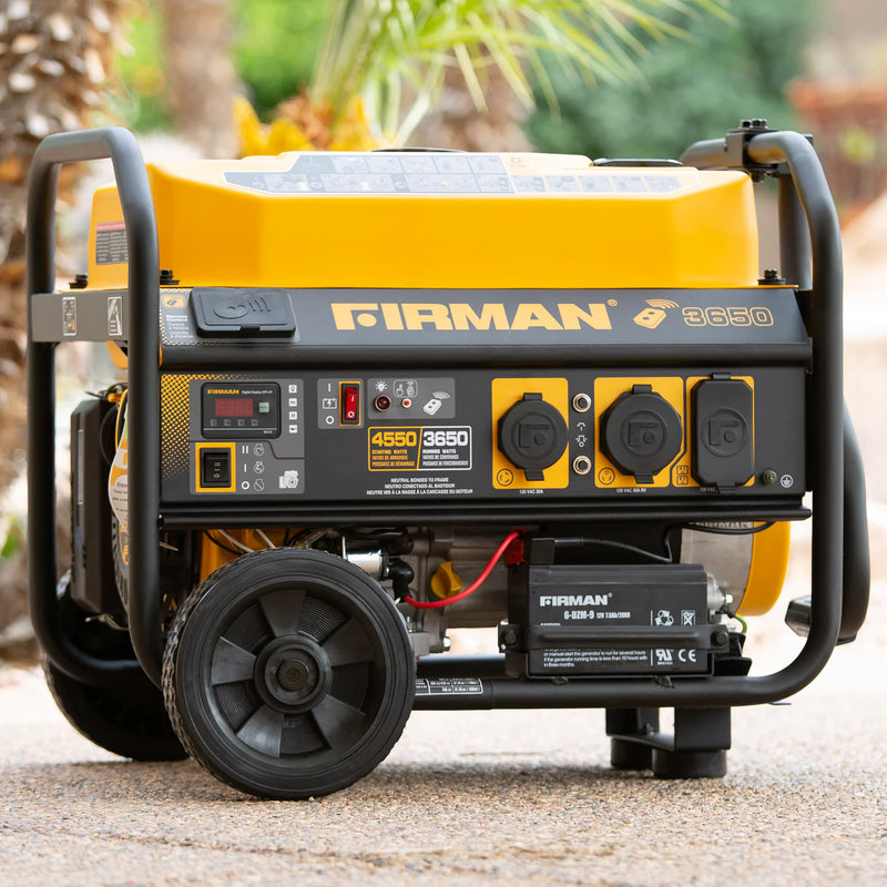 Load image into Gallery viewer, Gas Portable Generator 4550W Remote Start 120V p03608 - Backup Generator Store

