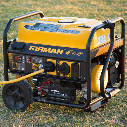 Gas Portable Generator 4550W Remote Start 120V p03608 - Backup Generator Store